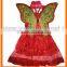 Good quality tutu skirt solid color factory directly girl's tutu with Butterfly wings