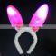 LED Light Luminous Rabbit Ears Flashing Bunny Ears Headdress Headband