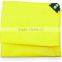 Poly Yellow Custom Tarps 6.0 oz. Per Square Yard. - 1200 Denier - 14x14 Weave Count Yellow Poly Adjustable Tarps