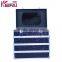 Wholesalers China Large Luxury PU Jewelry Boxes With Key Lock