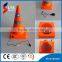 ABS base traffic warning lighted cone hats