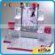 clear counter acrylic watch display with C-ring or custom design