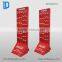 Hook display stand & pop cardboard floor display