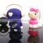 Cartoon Girl model USB 2.0 Memory Stick Flash pen Drive 4GB 8GB 16GB 32GB