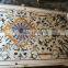 Italian Cream marble Pietra Dura Table Top, semi precious stone dinning tables