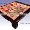Raschel blanket heavy 100 polyester fleece blanket beddings