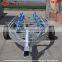 Boat Trailer Use three axle boat trailer