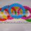 Personalized camouflage braided silicone bracelet