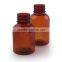 25ml/35ml amber color Plastic dropper Essential oil bottle