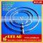 6-mist nozzle 12" High Pressure Humidifying Mist Fan 304 SS Mist Ring