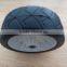high quality plastic rim PU wheel for folding wagon