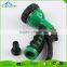 1/2" fitting Adjustable plastic ABS PP garden hose quick nozzle water spray gun