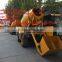 self-loading concrete mixer