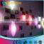 LED modern PE decorative c glowing PE led wall light garden led wall light