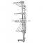 Foldable Laundry Drying Clothes Rack SS tube with 4 tiers