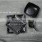 Square 5 Piece Porcelain Dinnerware Set with Dinner Plates, Salad Plates, spoon and flat plate