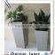indoor square planter/outdoor garden plant pot/stainless steel flower pot