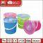 2016 best selling wholesale colorful high quality cheap plastic bucket 20 liter with lid