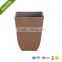High quality garden planters/ Recyclable/20 years/new design/UV protection/square pot