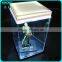 Acrylic robot model display box clear acrylic boxes led acrylic display box
