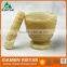 Yellow Onxy marble stone mortar and pestle for kitchen