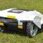 cordless auto mower,electric lawn mower with human sensor on handle