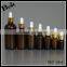 hot products cosmetic essential oil different size amber glass dropper bottle silver aluminum dropper bottle best sellers