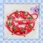 customized hot sell high quality plastic hanger with strawberry shape lips for baby socks manufacturer