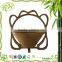 Promotional top quality bamboo fruit basket