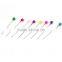 Wheel packing quality 55mm sizes colord Decorative straight pin for sewing
