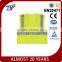 en20471 roadway safety vest with printing