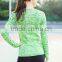 wholesale sportwear green running women t-shirt