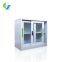 Best seller half height glass sliding door steel cupboard