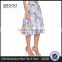 MGOO Korea Style Women Pleated Floral Summer Skirts High Waisat Fashion African Skirts 15145A408