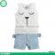 Custom baby boys clothing sets high quality Toddler summer clothes sets