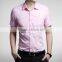 latest design mens short sleeve shirt chest pocket multi colour men's shirts