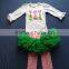 Wholesale Tutu Skirt Pants Set Baby Christmas Clothing Set With Christmas Tree QL-34