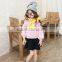 Wholesale Lantern Sleeve V Neck High Quality Girl Sweater Pullover