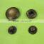 low price hight quality button blank with shank back leather coat buttons for brown leather buttons