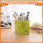 Cheap Wholesale Good Quality Mental Carved Hollow Pen Holder for School and Office