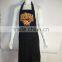 BBQ APRON BLACK PRINTED APRON KITCHEN APRON