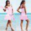 purple women wrap beach dress/sh wi fashionable 12 color summer beach dress