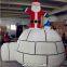 Customized Christmas Inflatable Decorations Christmas Santa Claus for Party and Advertisement