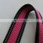 Custom 3.3 cm double side whipstitch nylon ribbon seat belts