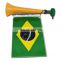 Brazil fans cheering plastic french horn