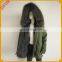Women Winter Jacket Fox Lined Raccoon Hood Parka Ladies Fur