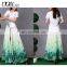 Fashion casual long printed maxi skirt for women bohemia dress