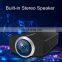 Wholesale Newest LED Projector,Drop Shipping Home Theater,1200 lumens,800*480 Resolution,Contrast Ratio	1000:1