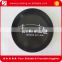 Round printed non-slip coating plastic bar equipment food serving tray with logo