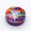 Colored small personailized lip balm tin box for mint for sale